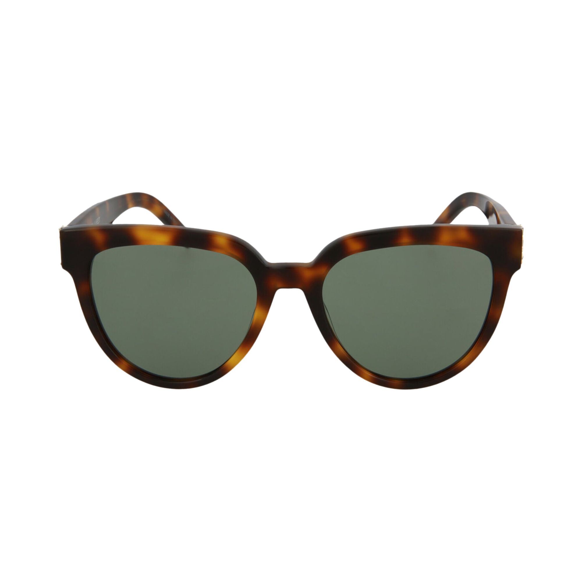 SAINT LAURENT Pre-owned Cat Eye Sunglasses 'havana/green' | Brown | Women's Size Onesize