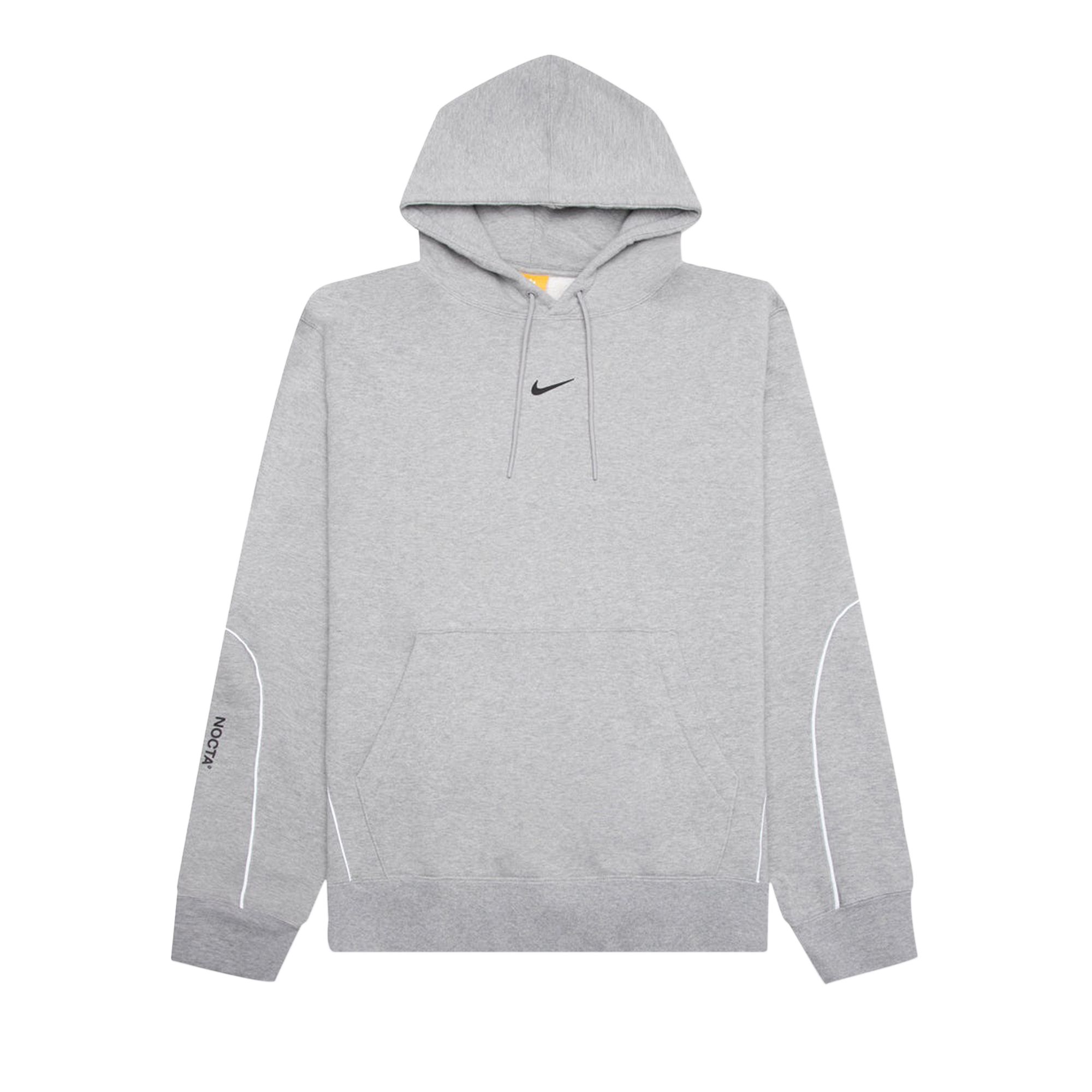 Pre-owned Nike X Nocta Fleece Cs Hoodie (asia Sizing) 'dark Grey Heather' | Men's Size L
