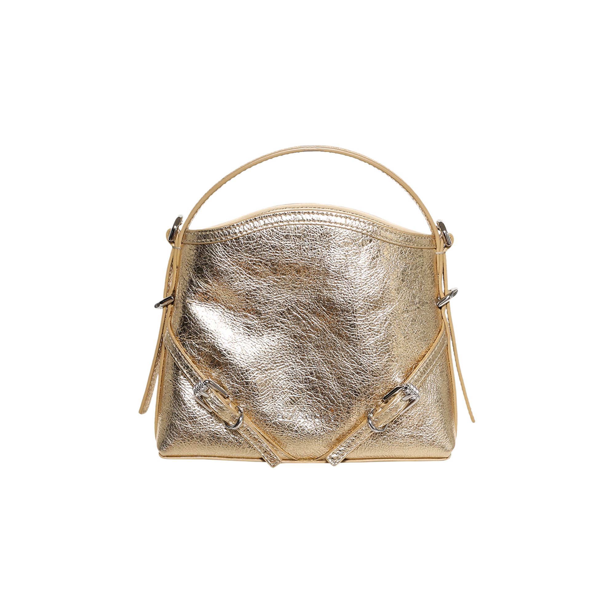 Pre-owned Givenchy Nano Voyou Shoulder Bag 'gold Sand' | Women's Size Onesize