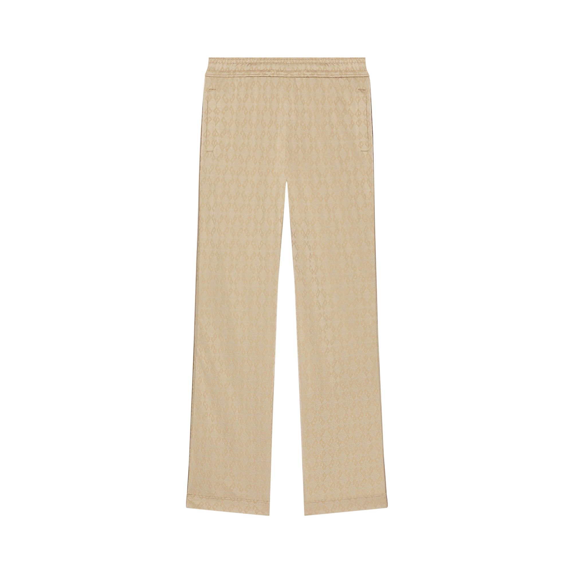 Pre-owned Givenchy Straight Leg Formal Jogger 'beige Cappuccino' | Tan | Men's Size Xxl In Brown
