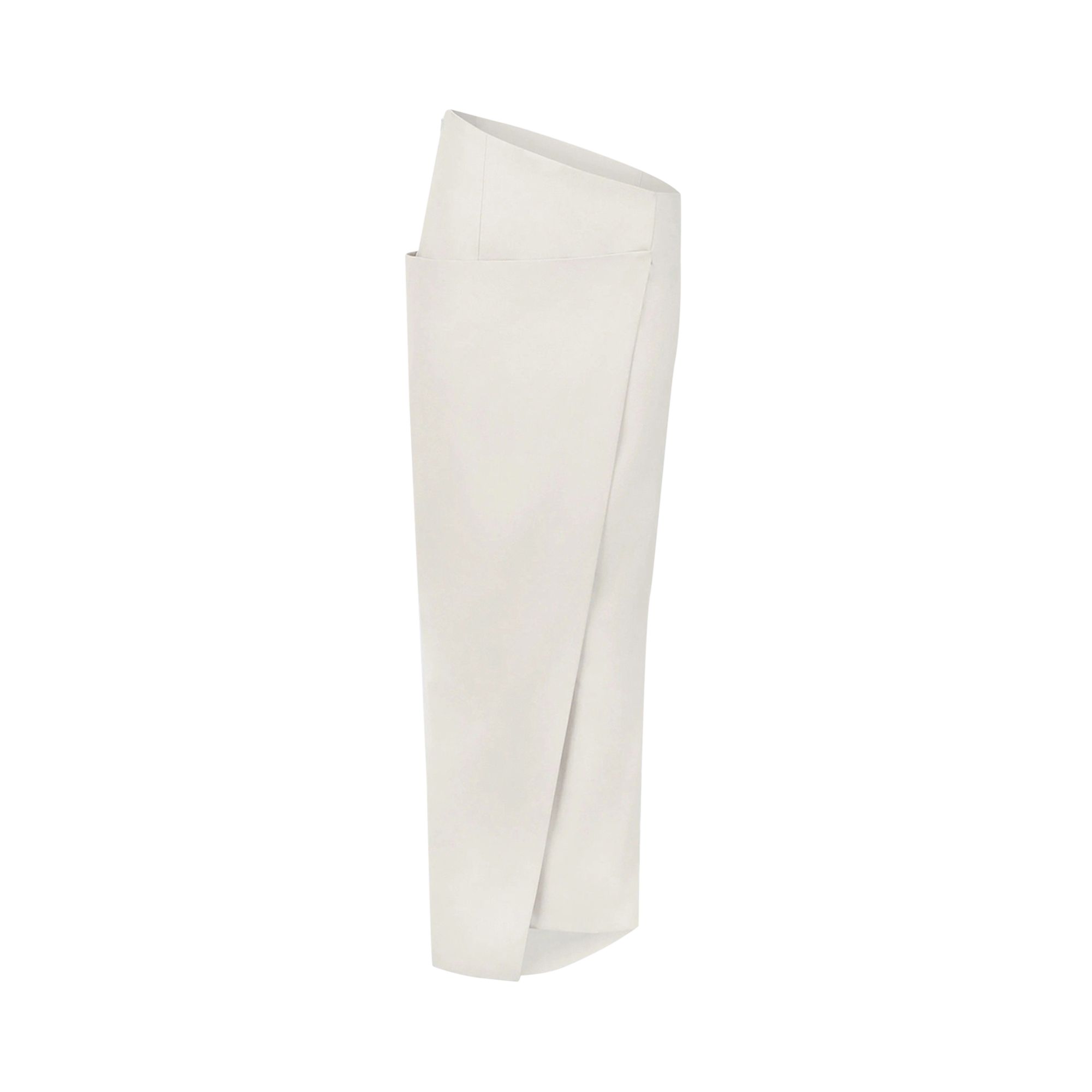 Pre-owned Entire Studios Wrap Skirt 'fondant' | White | Women's Size Xs