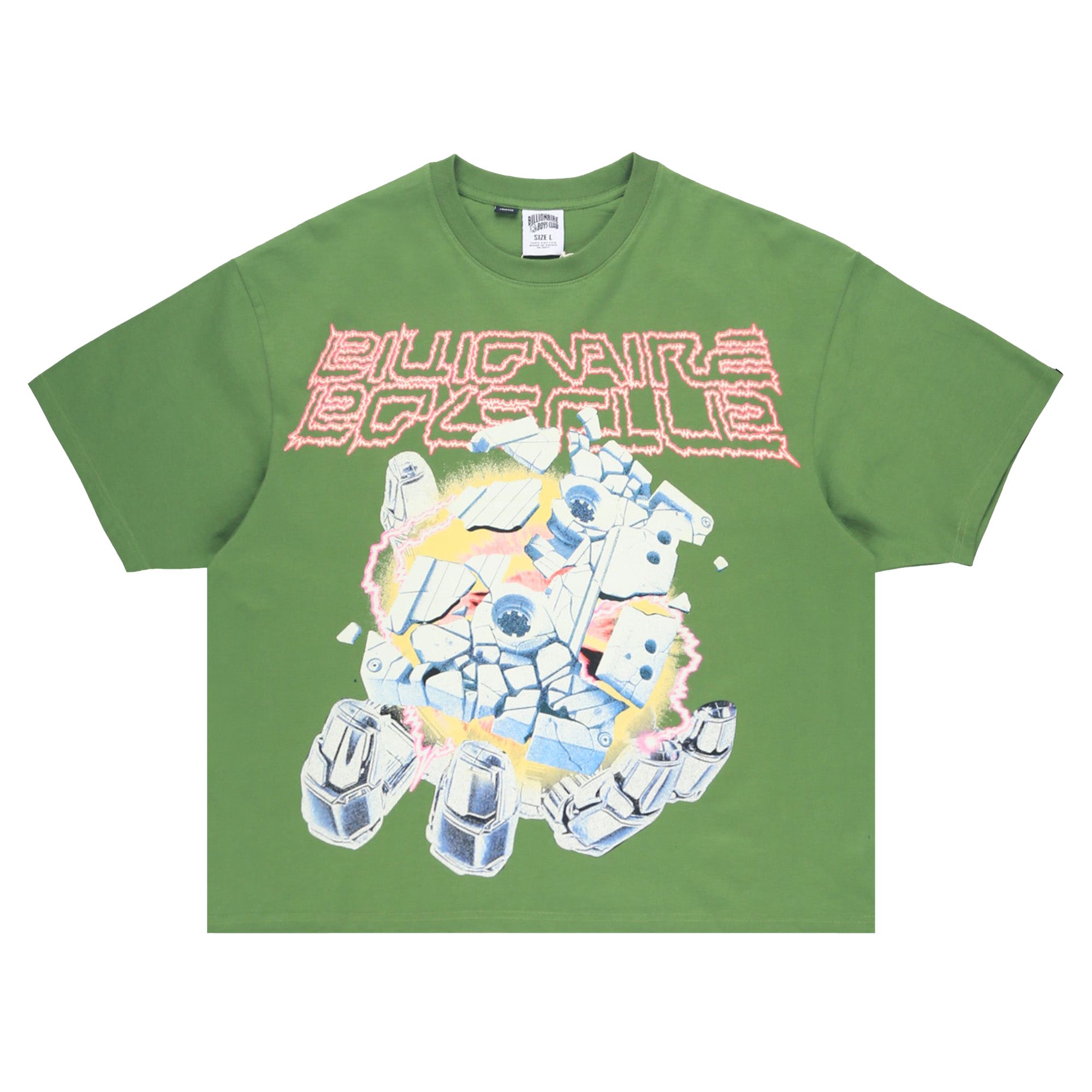 Pre-owned Billionaire Boys Club Abandon Planet T-shirt 'cactus' | Green | Men's Size Xxl