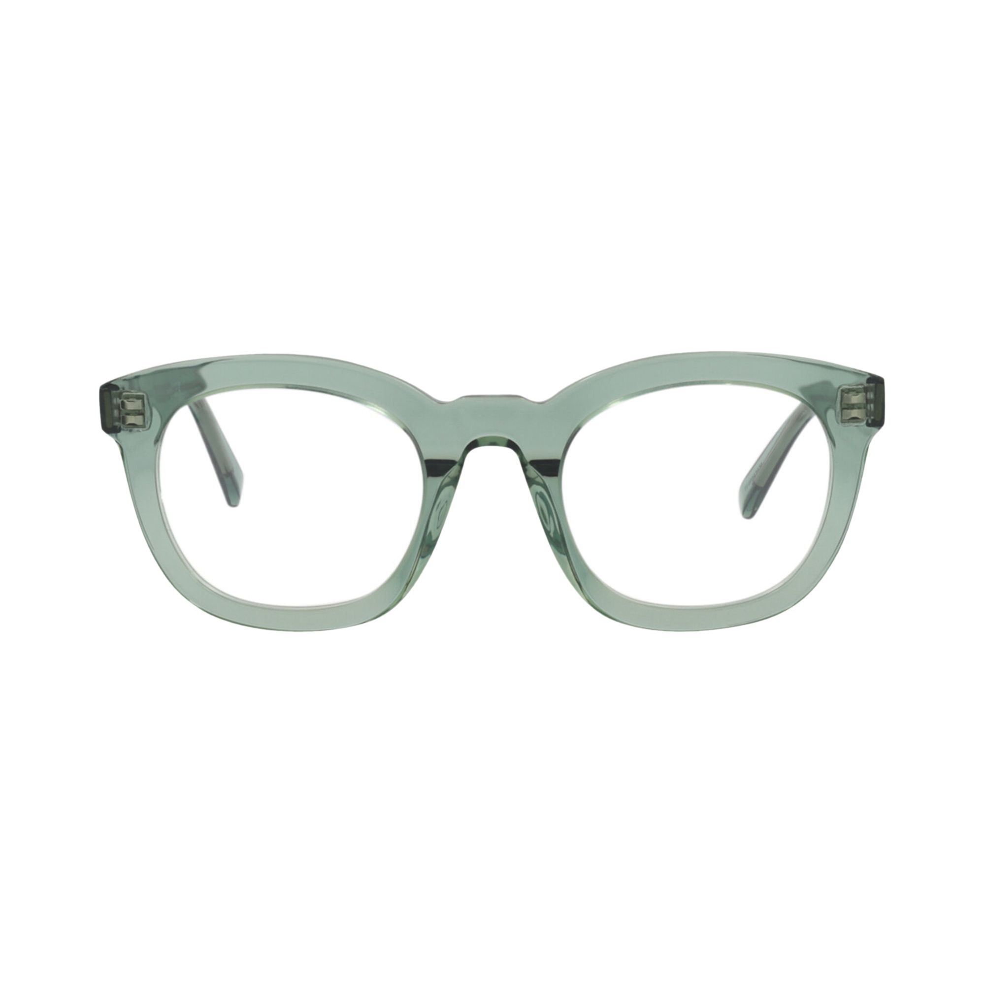 Pre-owned Celine Round Optical Glasses 'green/transparent' | Women's Size Onesize