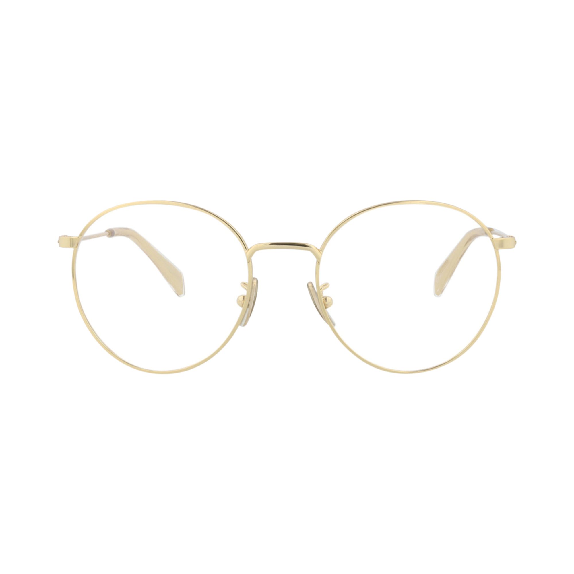 Pre-owned Celine Round Optical Glasses 'gold/transparent' | Women's Size Onesize