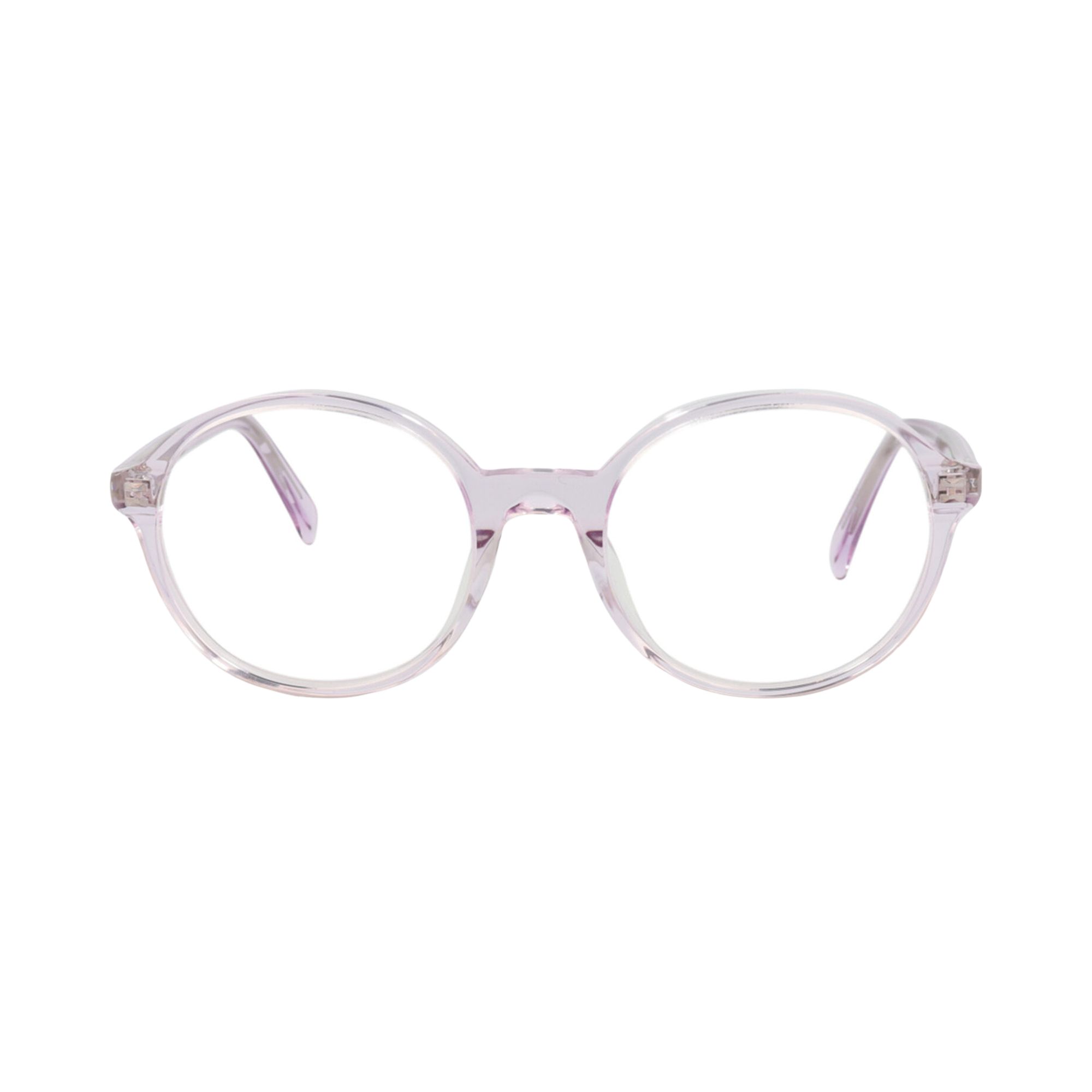 Pre-owned Celine Round Optical Glasses 'lilac/transparent' | Purple | Women's Size Onesize