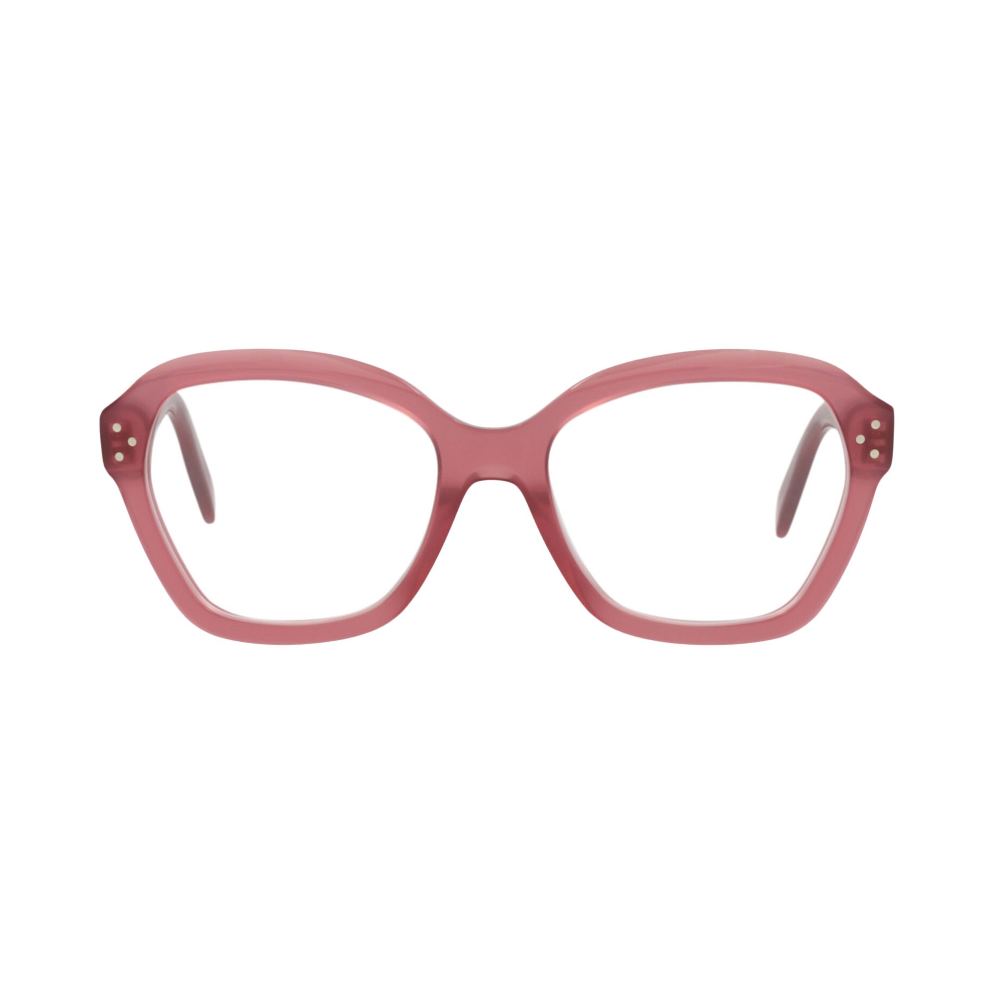 Pre-owned Celine Round Optical Glasses 'violet/transparent' | Purple | Women's Size Onesize