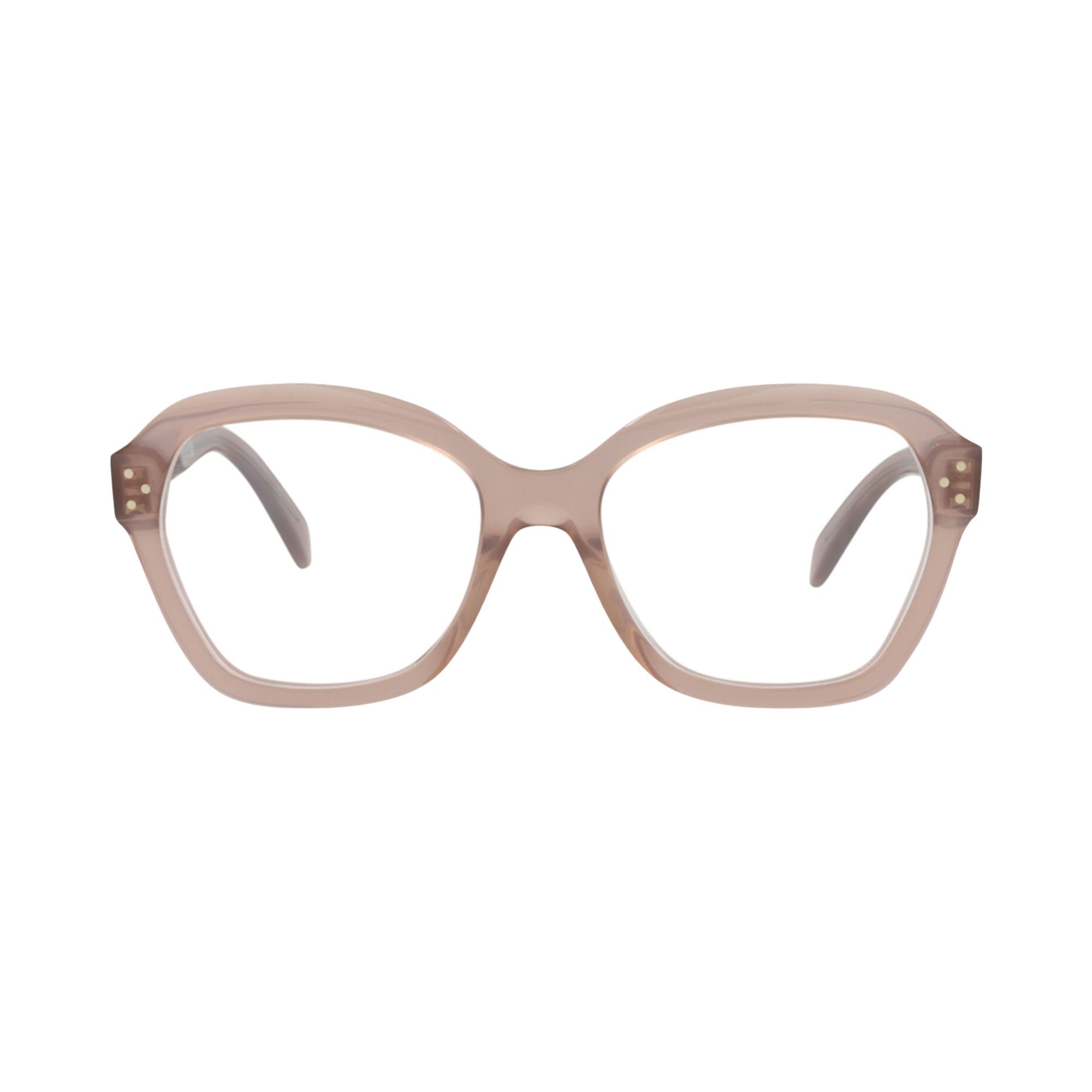 Pre-owned Celine Round Optical Glasses 'brown/transparent' | Women's Size Onesize