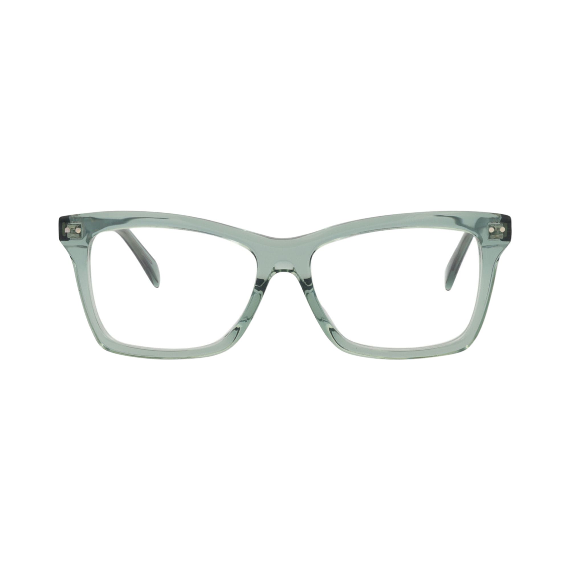 Pre-owned Celine Square Optical Glasses 'green/transparent' | Women's Size Onesize