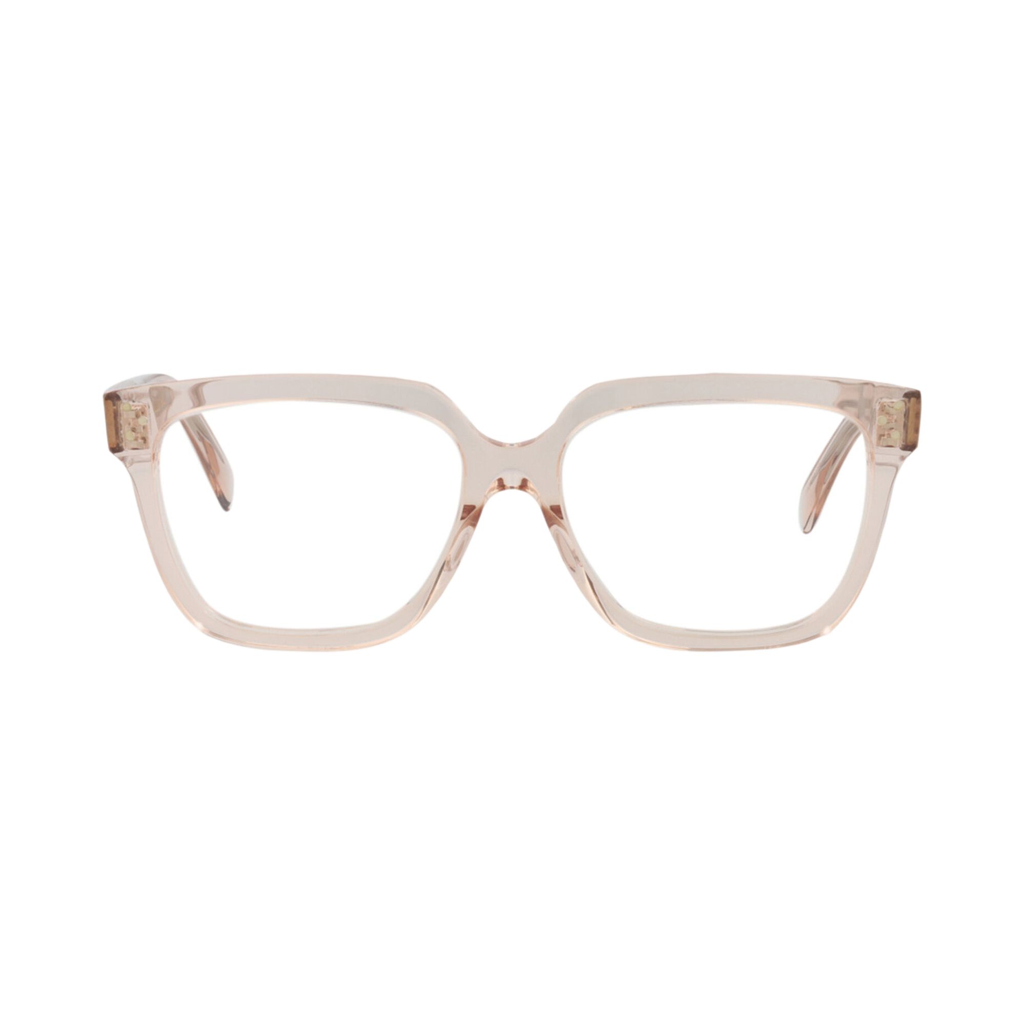 Pre-owned Celine Square Optical Glasses 'pink/transparent' | Women's Size Onesize
