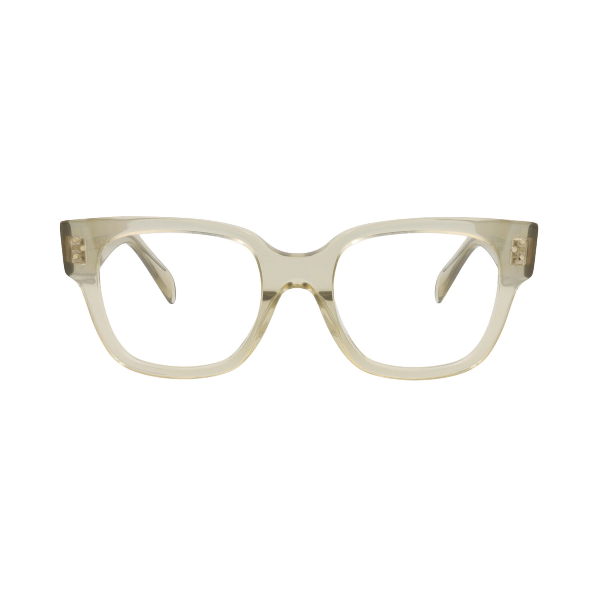 Pre-owned Celine Square Optical Glasses 'green/transparent' | Women's Size Onesize