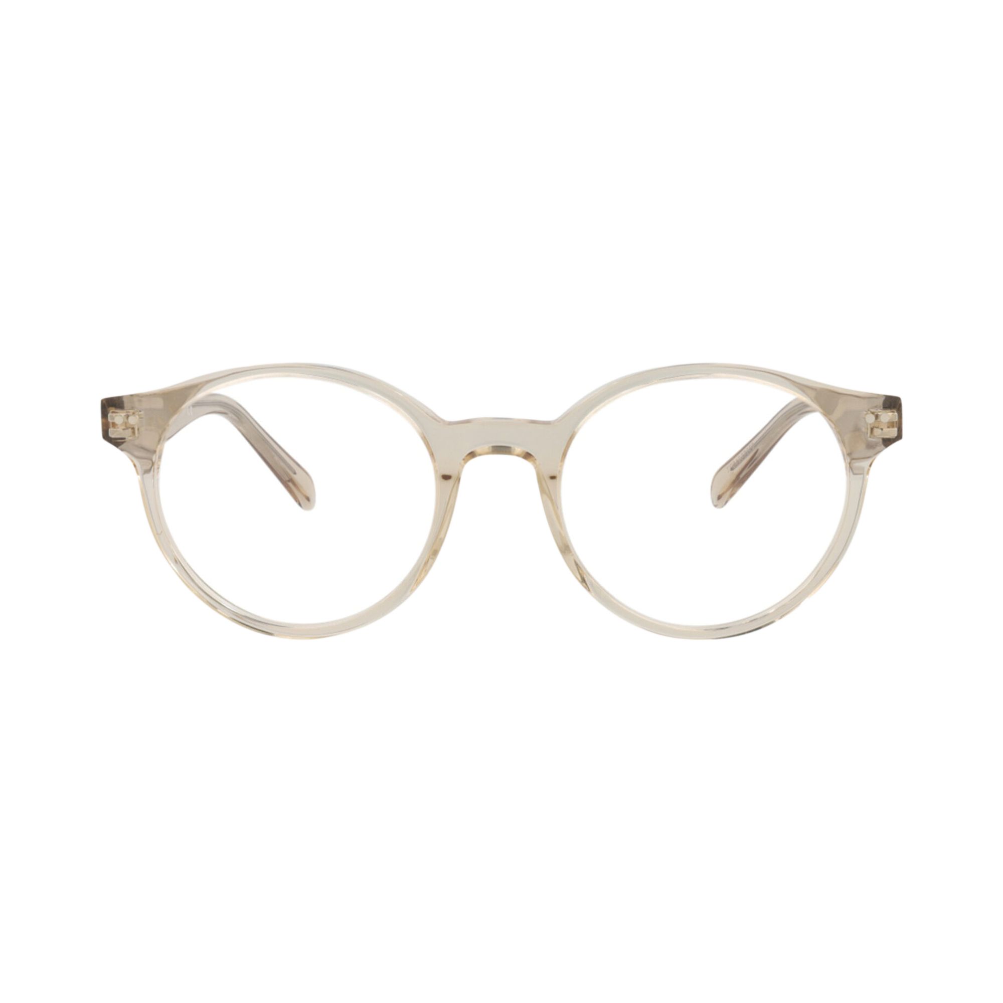 Pre-owned Celine Round Optical Glasses 'beige/transparent' | Tan | Women's Size Onesize