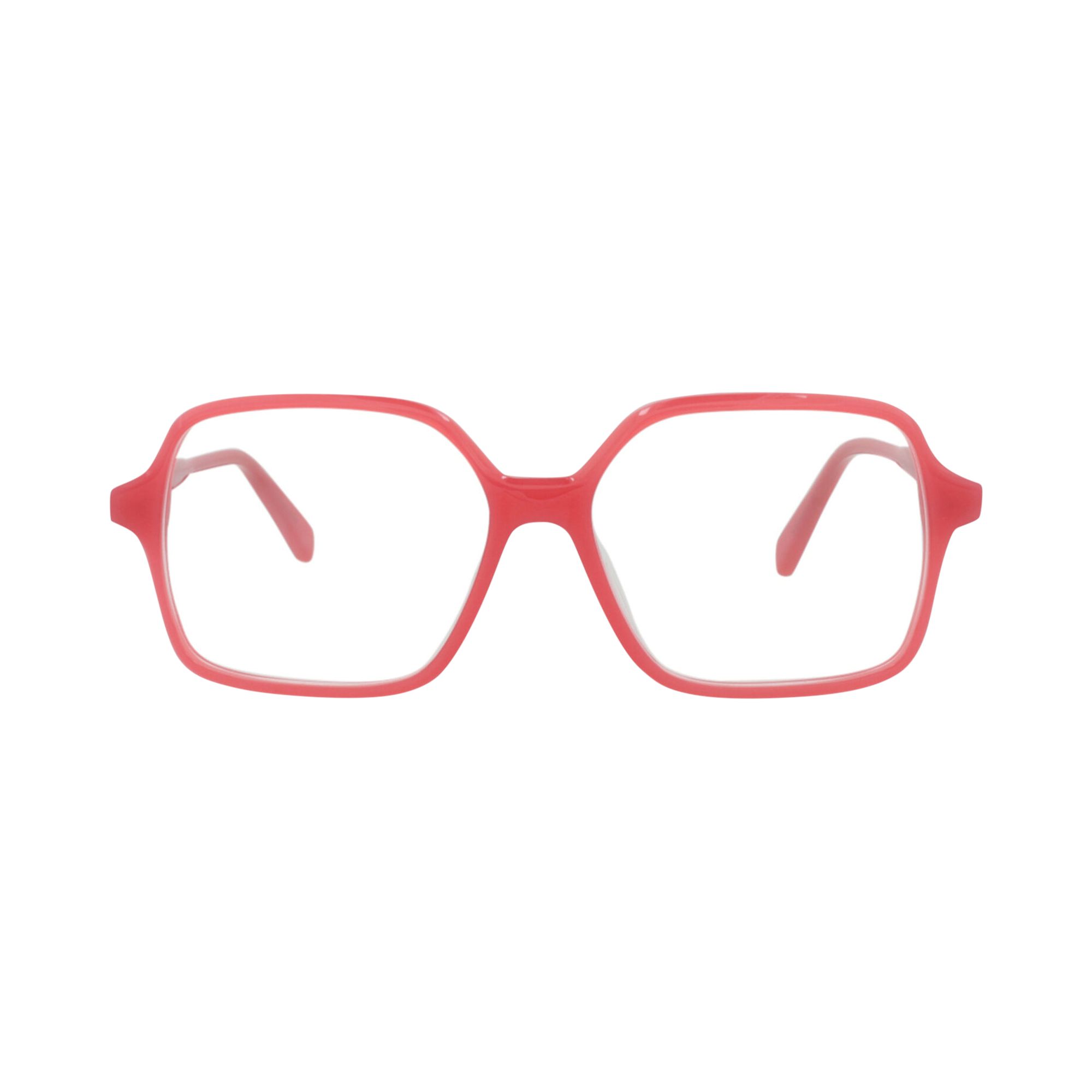 Pre-owned Celine Square Optical Glasses 'red/transparent' | Women's Size Onesize