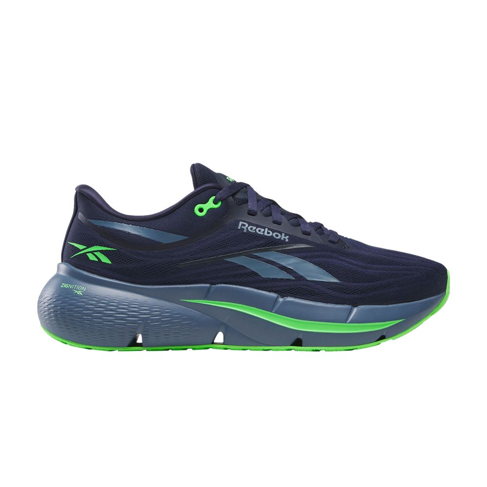 Puma Zignition 'Vector Navy Solar Lime' | Blue | Men's Size 7 - 100233799