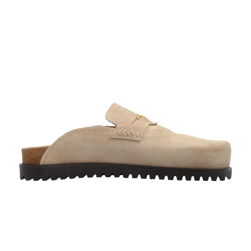 Pre-owned Versace Medusa Mule 'sand' | Tan | Men's Size 43 In Brown