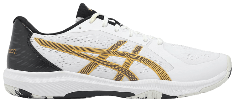 Asics DynaFeather White Black Gold