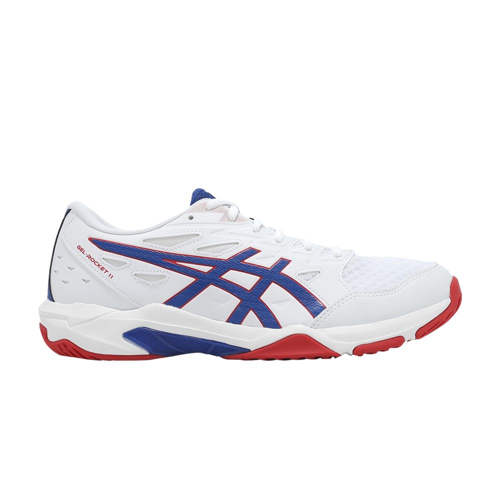 ASICS Gel Rocket 11 'White Blue' | Men's Size 11.5 - 1073A065-105