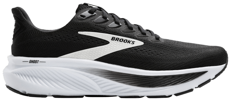 Brooks Ghost 17 Black Grey White