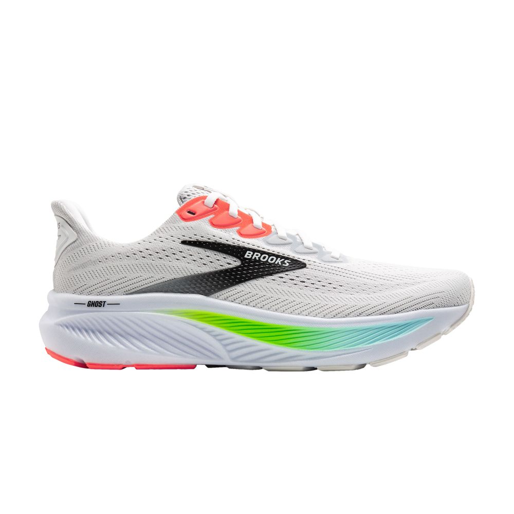 Pre-owned Brooks Ghost 17 'white Pink Clay Gecko' | Men's Size 10.5