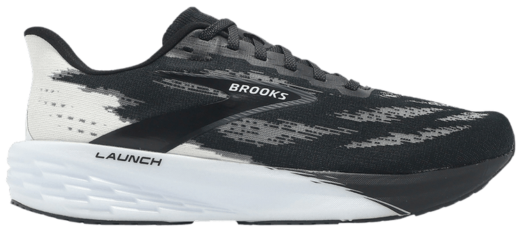 Brooks Launch 11 2E Wide Black White