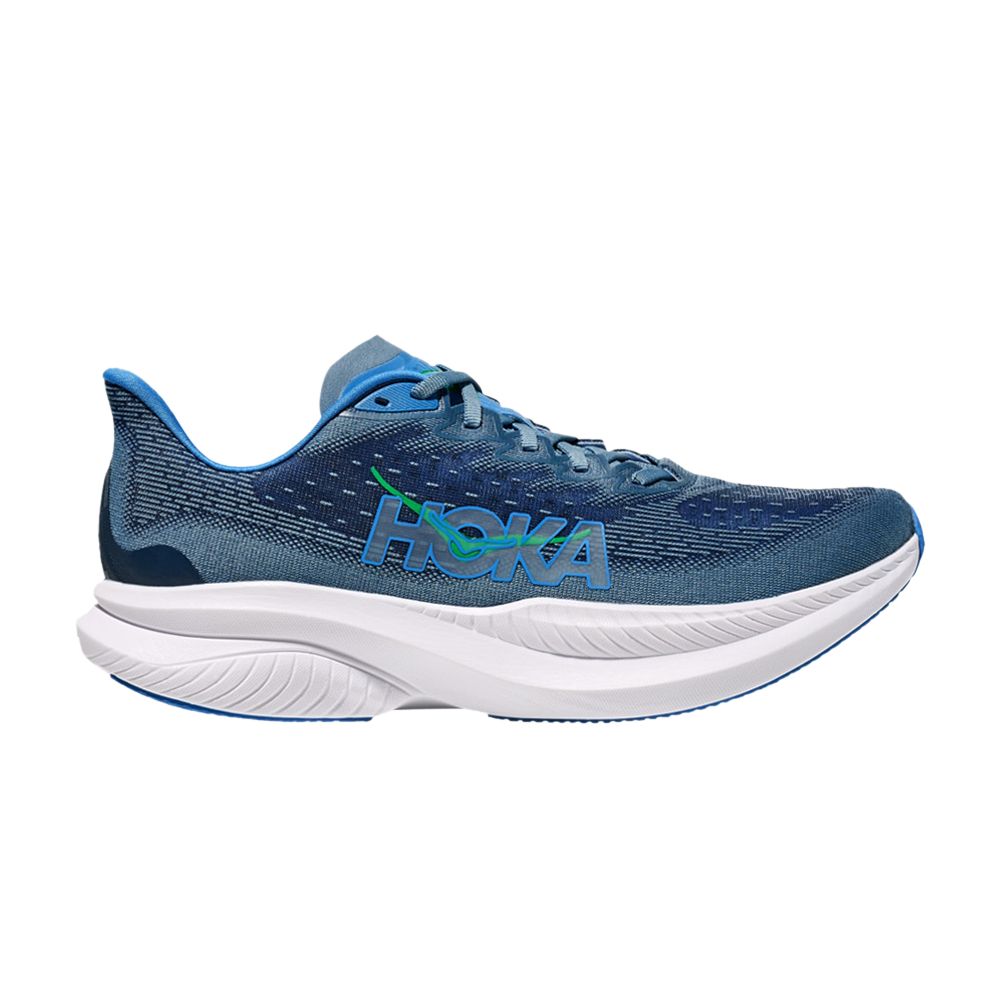 HOKA Mach 6 Wide 'Downpour Thunder Cloud' | Blue | Men's Size 8.5 - 1147833-DHN