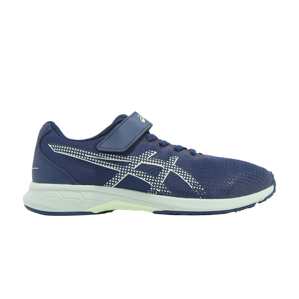 Asics Lazerbeam RJ MG GS 'Navy Blue Light Yellow' | Kid's Size 5.5 - 1154A215-400