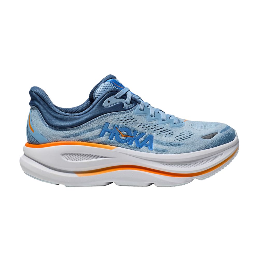 HOKA Bondi 9 2E Wide 'Drizzle Downpour' | Blue | Men's Size 12.5 - 1162013-DNP