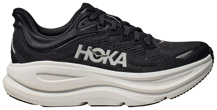 HOKA Wmns Bondi 9 Wide Black White