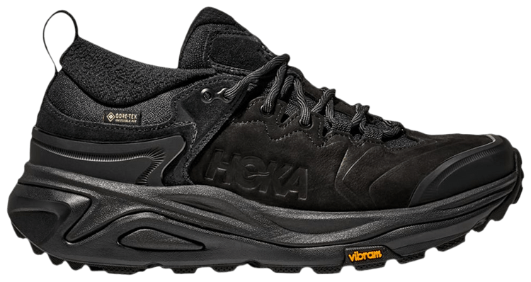HOKA Wmns Kaha 3 Low GORE TEX Triple Black