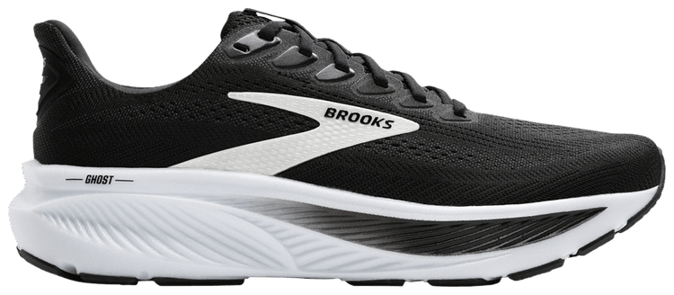Brooks Wmns Ghost 17 Black Grey White