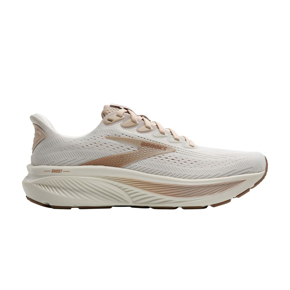Pre-owned Brooks Wmns Ghost 17 'chateau Grey Portabella' | Women's Size 6.5 In Gray