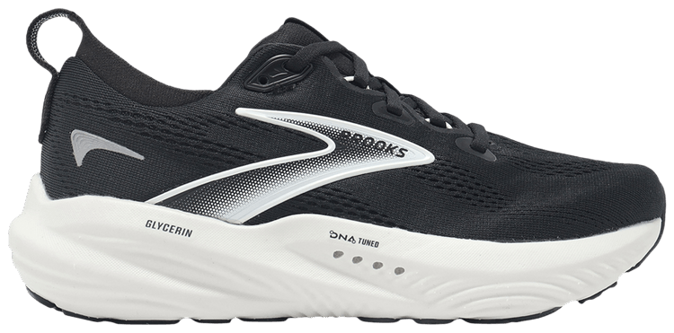 Brooks Wmns Glycerin 22 D Wide Black Grey White