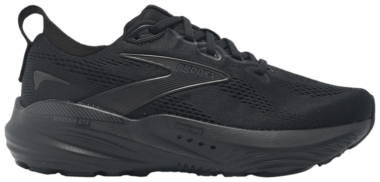 Brooks Wmns Glycerin GTS 22 D Wide Black Ebony