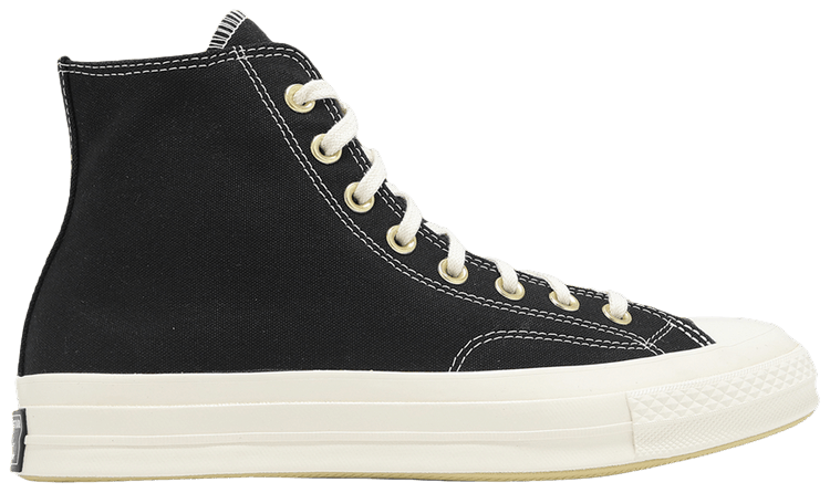 Converse Chuck 70 High Black Gold Star