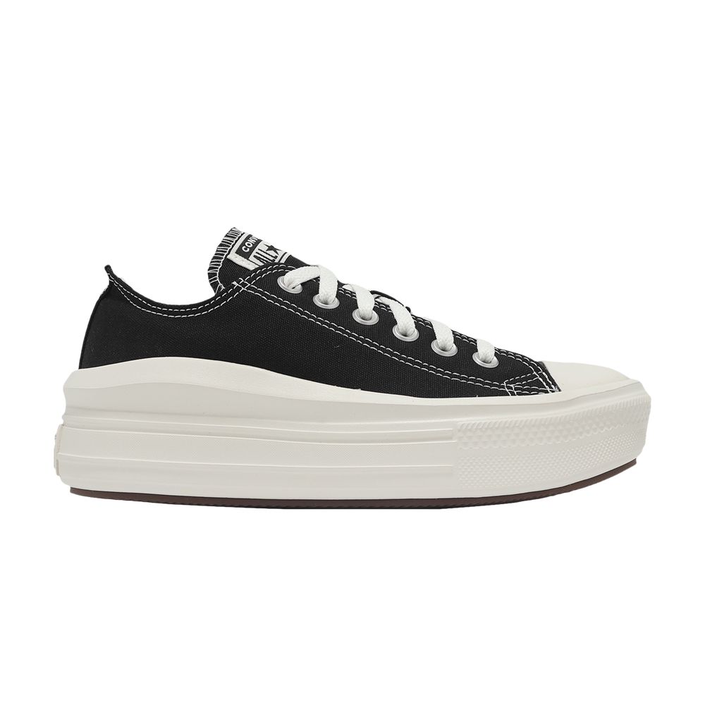 Converse Wmns Chuck Taylor All Star Move Low 'Black White' | Women's Size 9 - A12465C