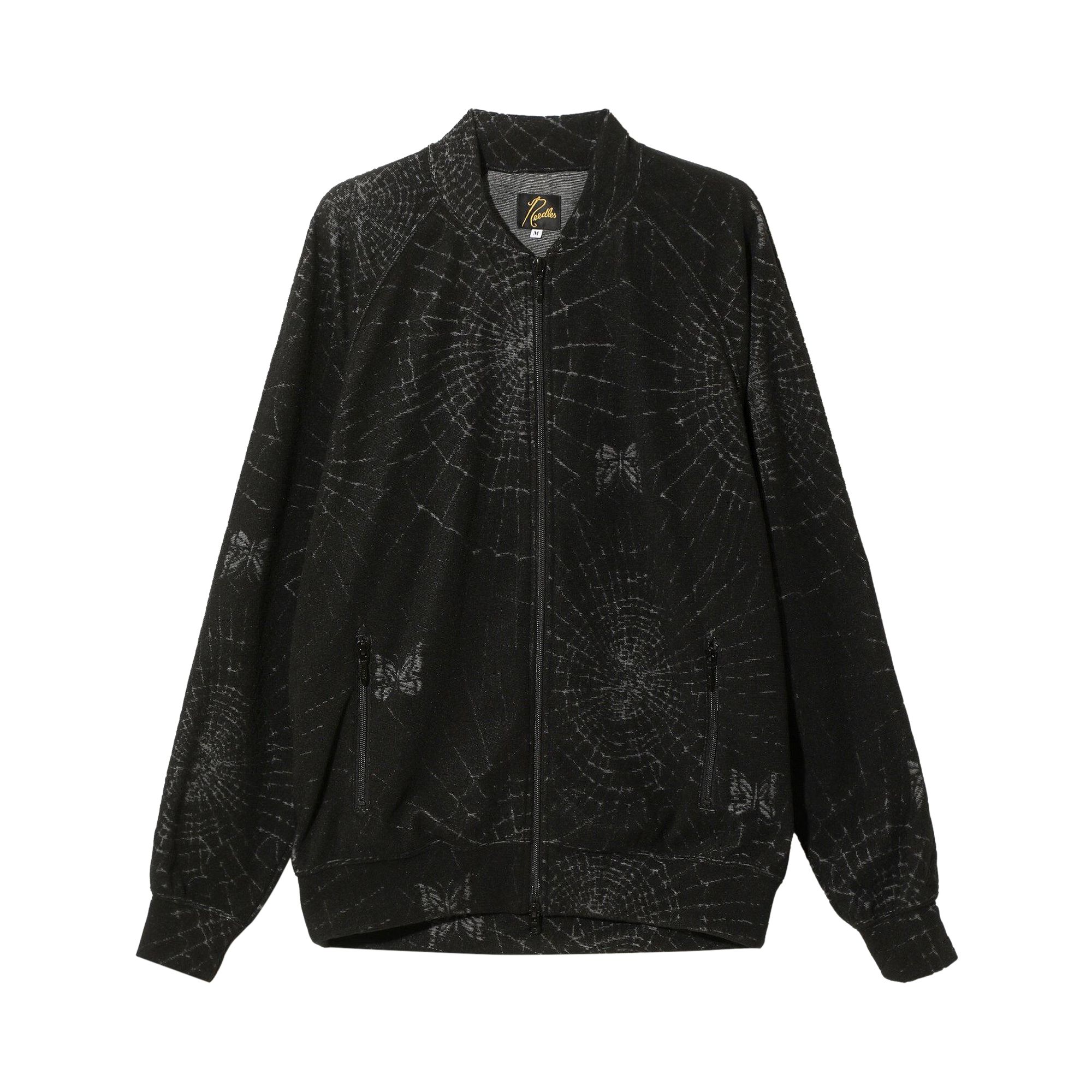 Pre-owned Needles Rib Collar Track Jacket 'black' | Men's Size Xl