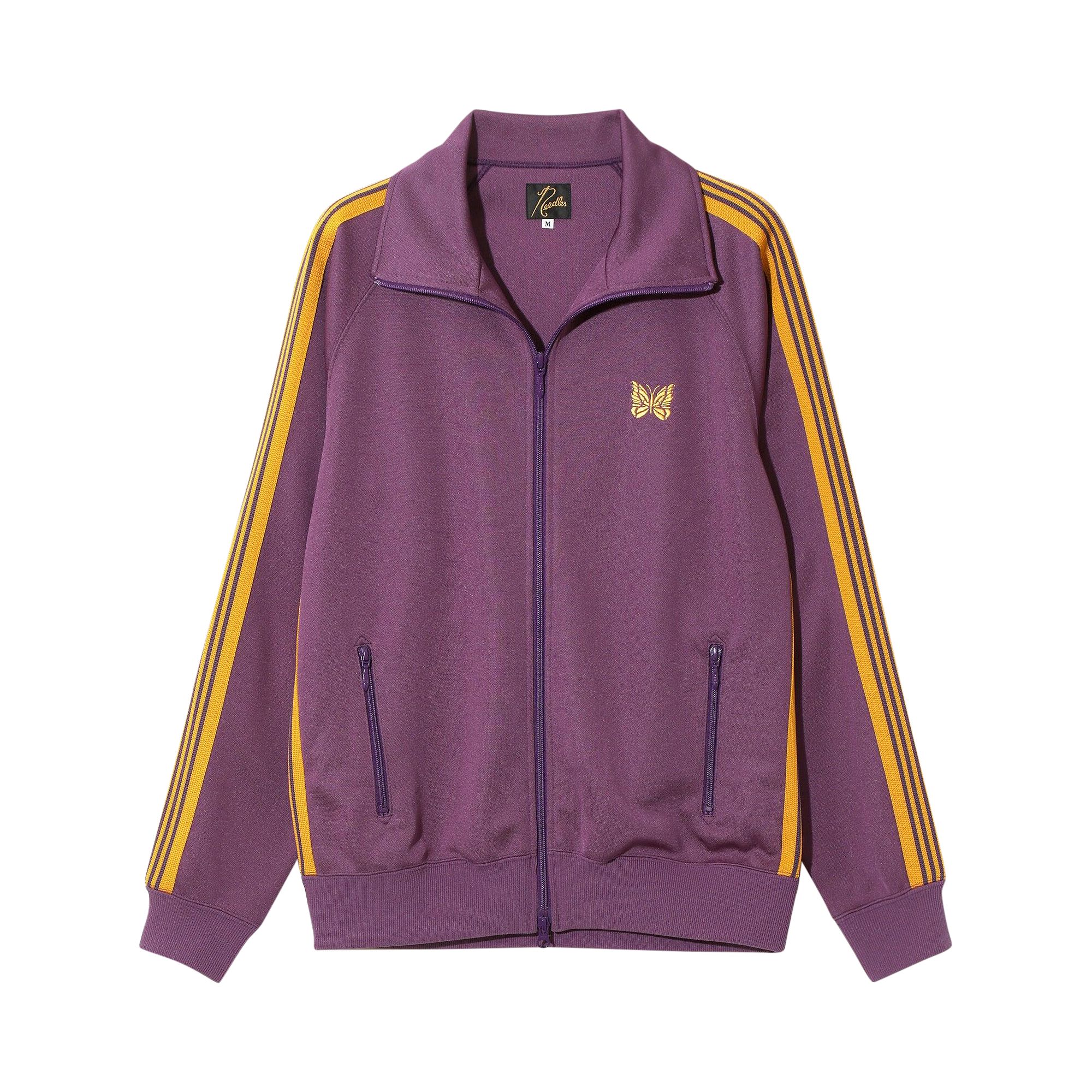 Pre-owned Needles Poly Smooth Track Jacket 'purple' | Men's Size L