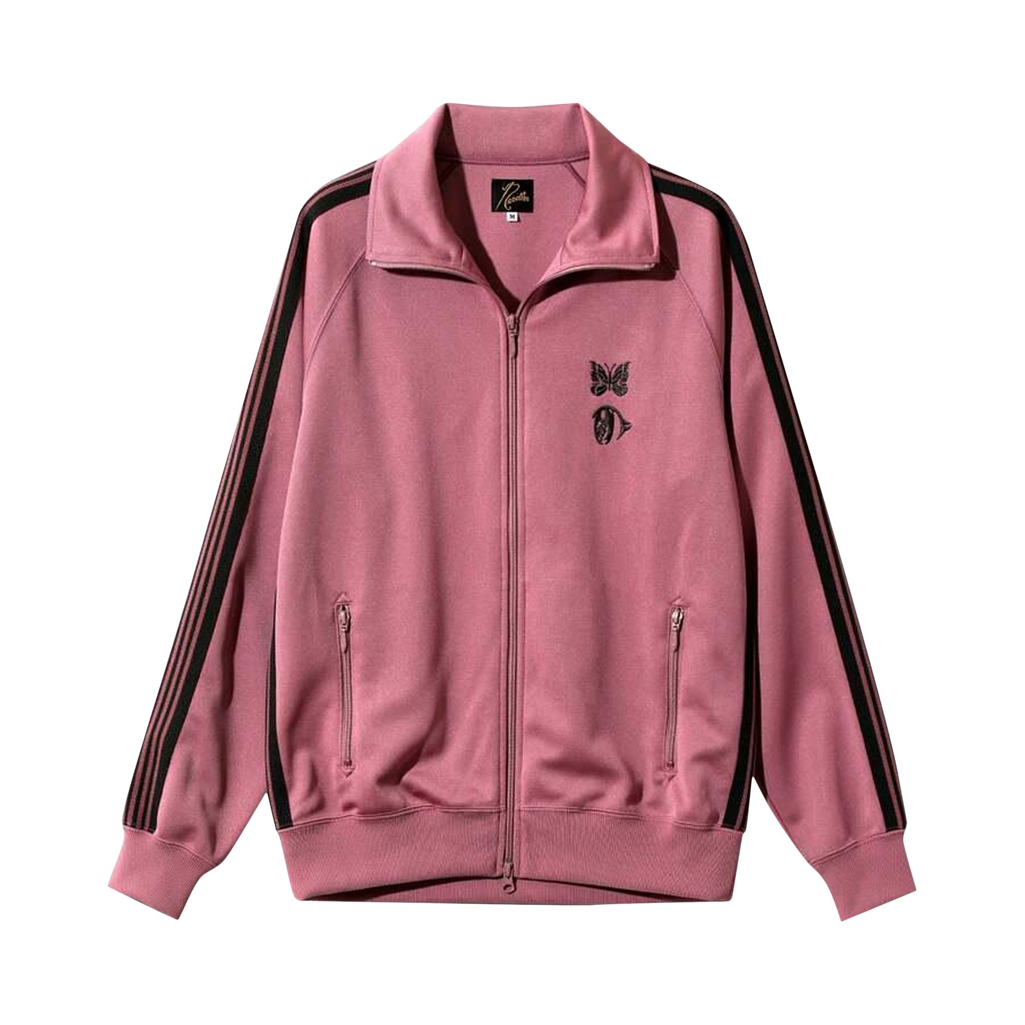 Pre-owned Needles X Kae Tanaka Poly Smooth Track Jacket 'pink' | Men's Size L