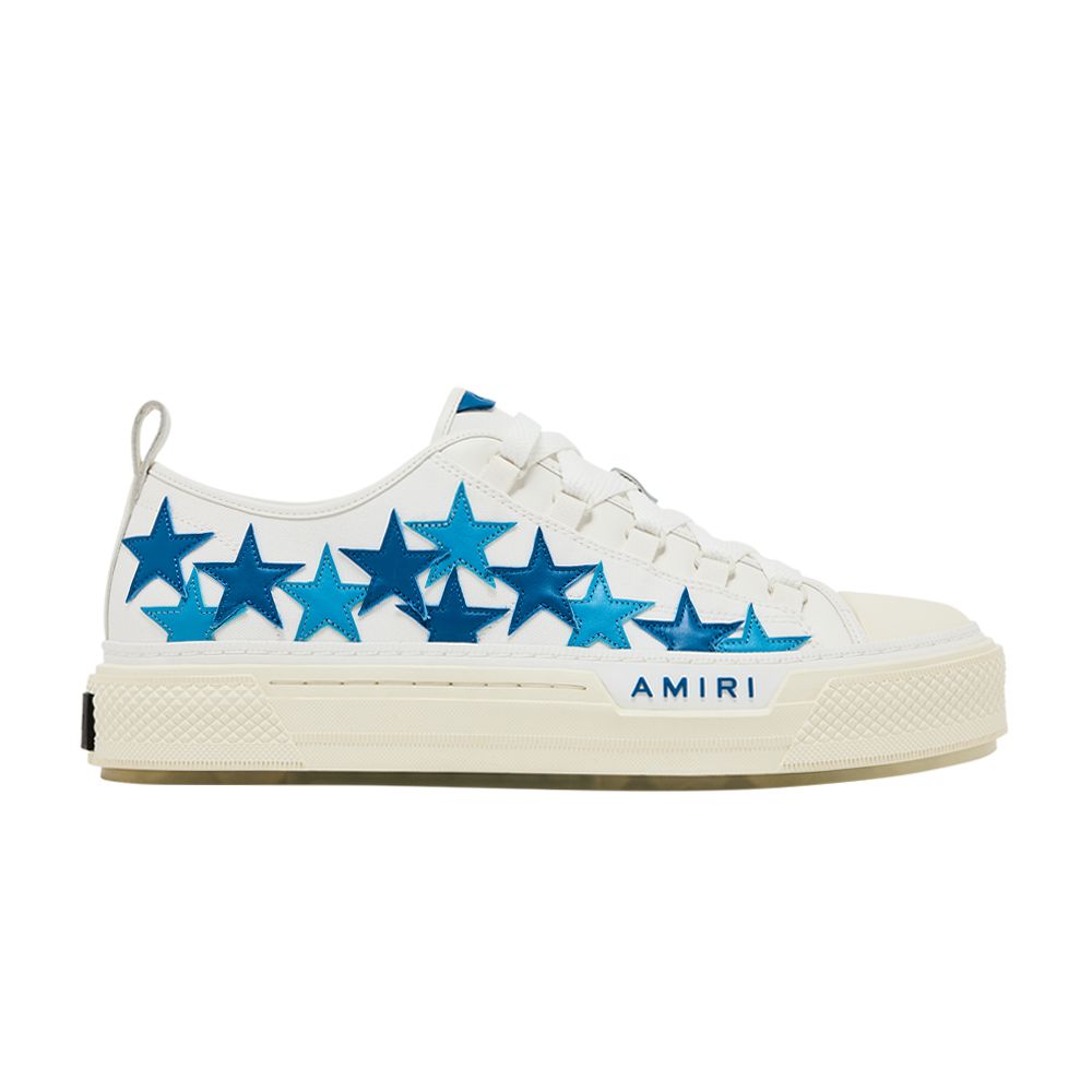 Pre-owned Amiri Stars Court Low 'blue' | White | Men's Size 7