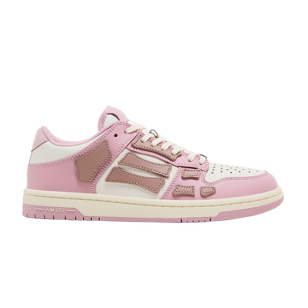 Pre-owned Amiri Wmns Skel Top Low 'baby Pink' 2024 | Women's Size 39
