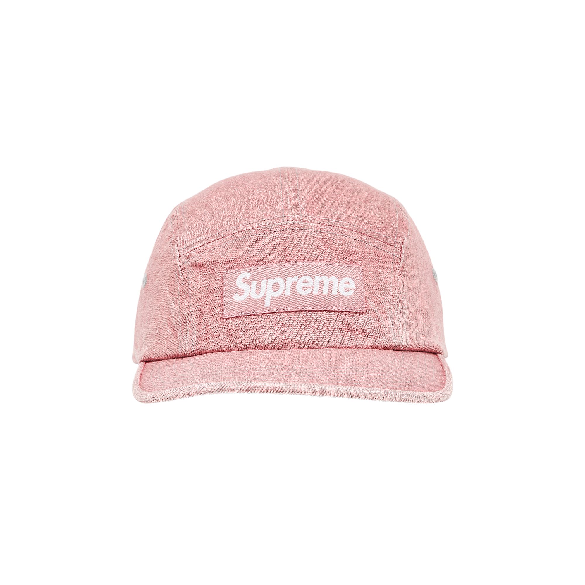 Pre-owned Supreme Denim Camp Cap 'pink' | Men's Size Onesize