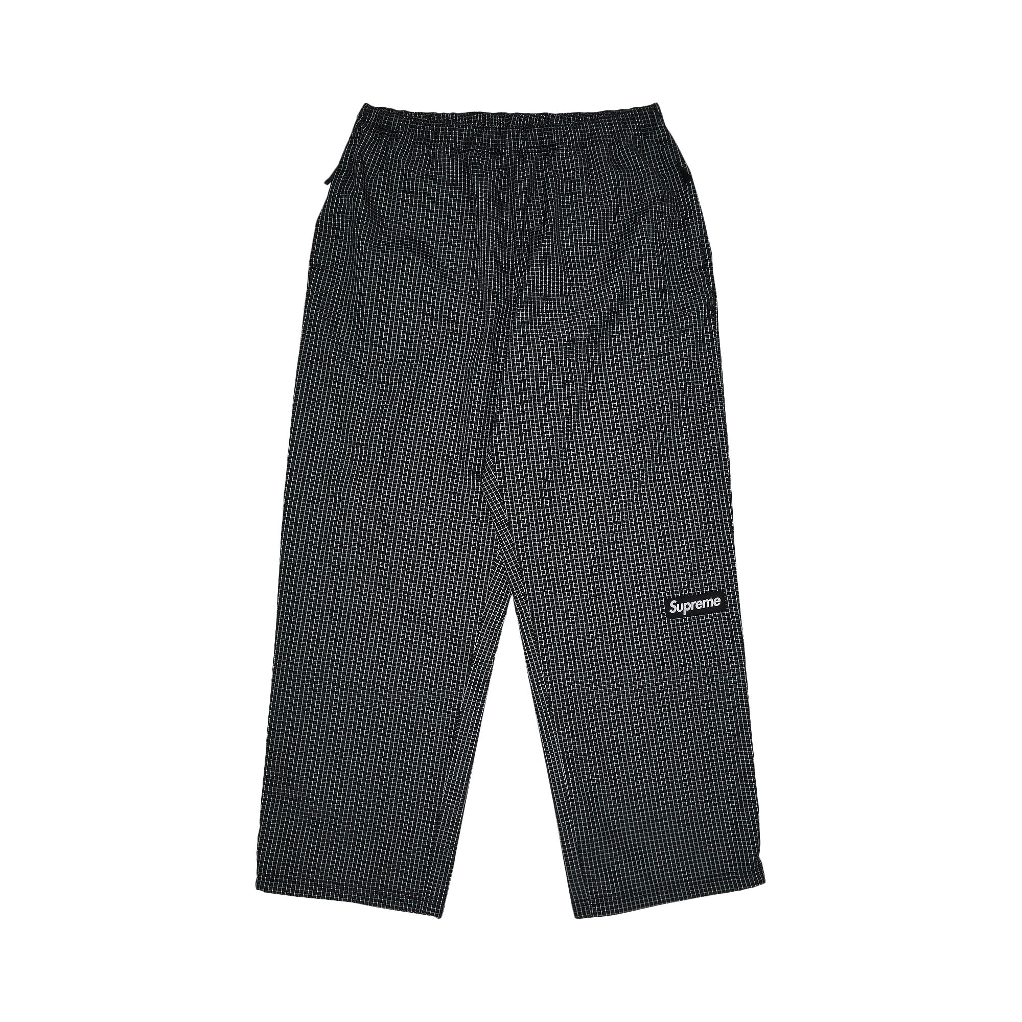 Pre-owned Supreme Reflective Ripstop Track Pant 'black' | Men's Size M