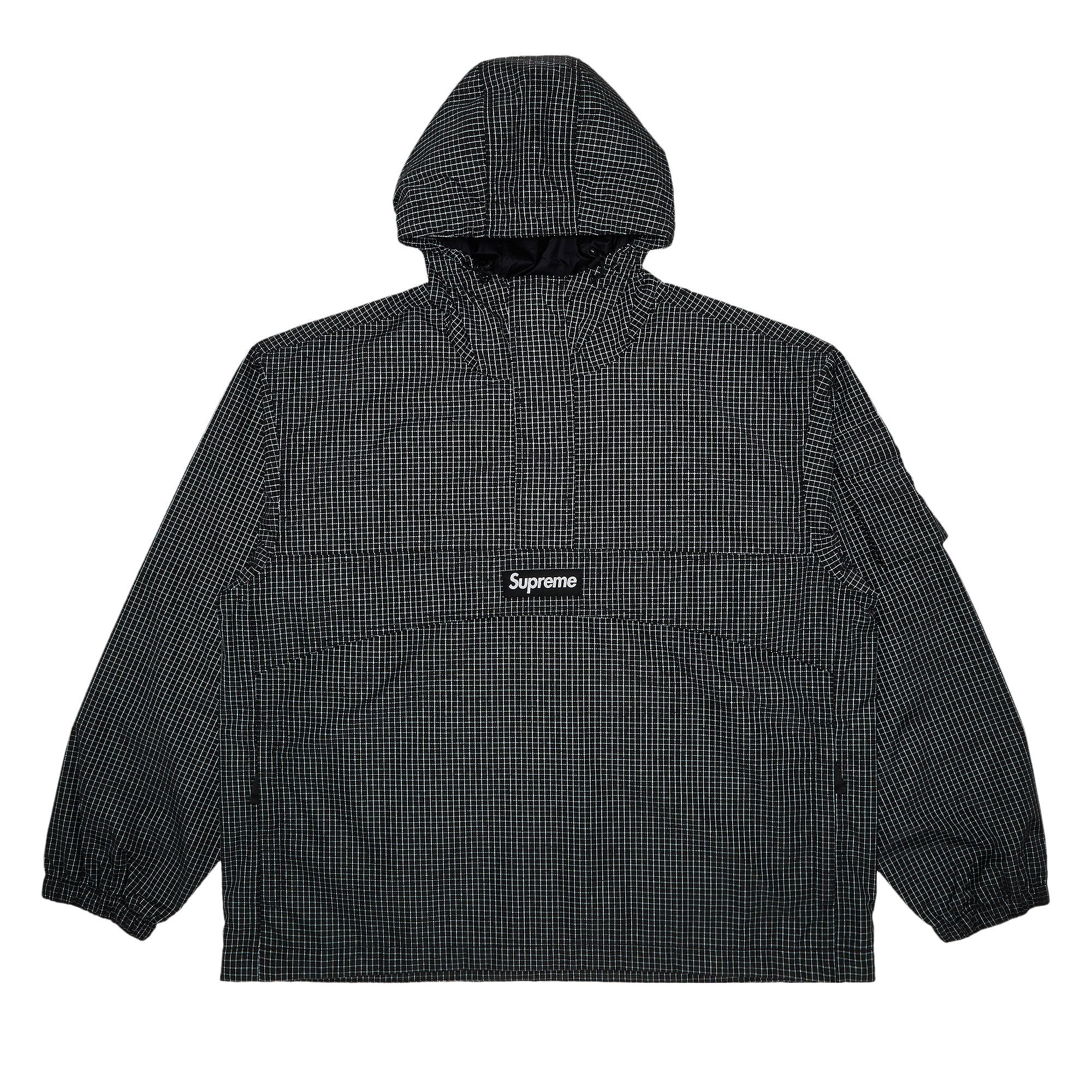 Pre-owned Supreme Reflective Ripstop Anorak 'black' | Men's Size M
