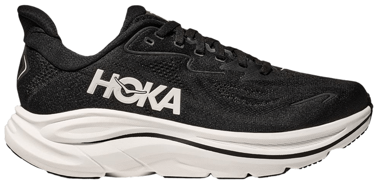 HOKA Wmns Clifton 10 Black White