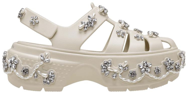 Crocs Simone Rocha Wmns Fisherman Stomp Stucco クロックス Simone Rocha: Crocs Stomp Fisherman (Stucco) | DSMNY E-SHOP