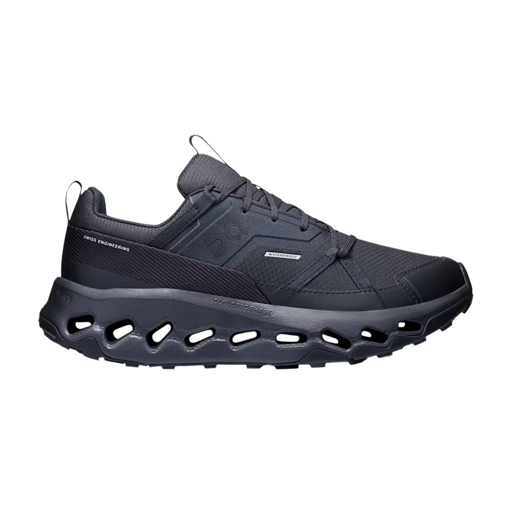 Pre-owned On Wmns Cloudhoriz Waterproof 'triple Black' | Women's Size 7.5