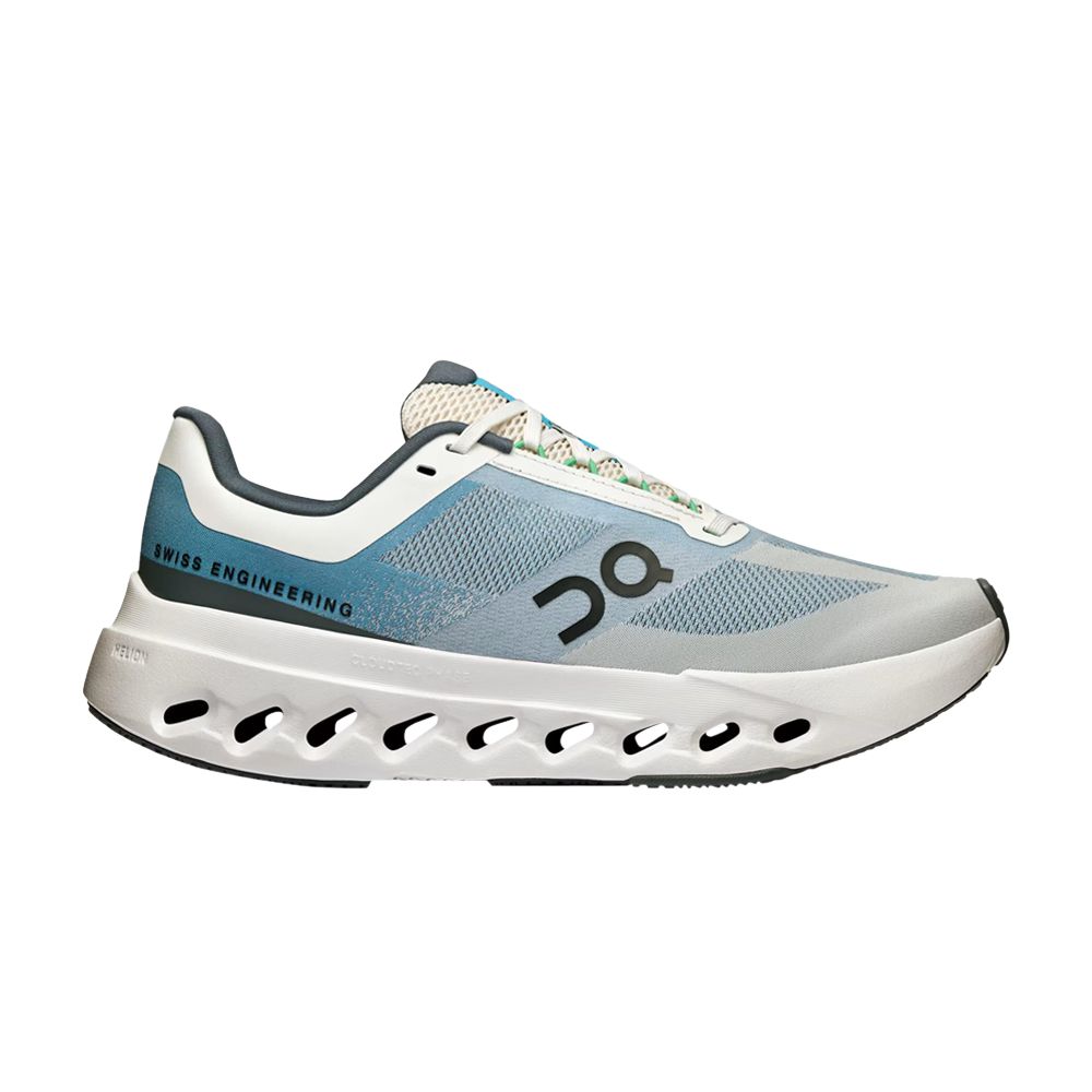Pre-owned On Wmns Cloudsurfer Next Wide 'niagara White' | Blue | Women's Size 7.5