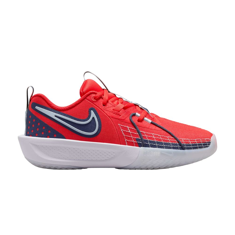 Nike GT Cut 3 GS 'Light Crimson Blue Tint' | Red | Kid's Size 6.5 - FD7033-601