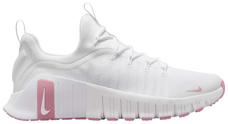 Wmns Free Metcon 6 White Elemental Pink