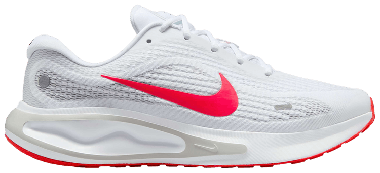 Nike Journey Run White Bright Crimson Wolf Grey
