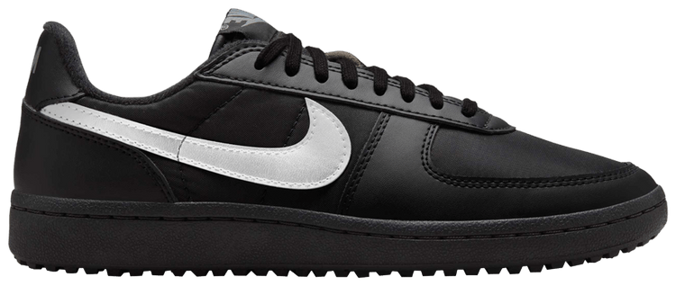 Nike Wmns Field General 82 Black Metallic Silver